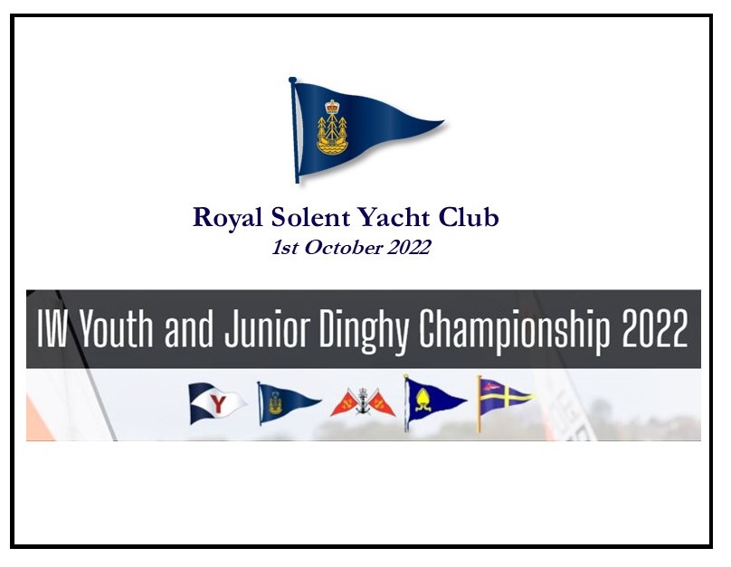 IW Youth and Junior Dinghy Championship 2022