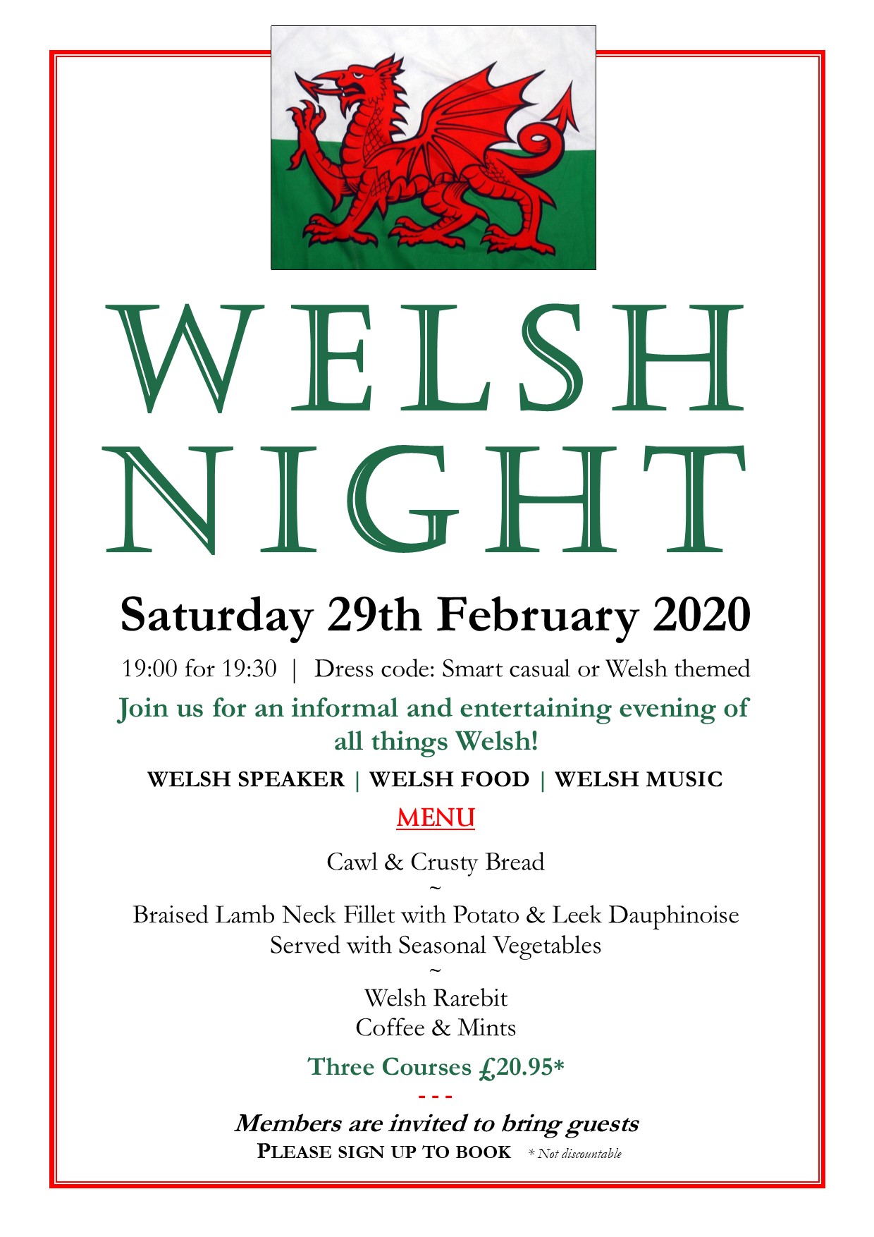 Welsh Night